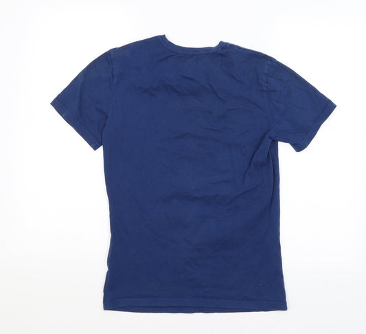 Tesco Womens Blue Basic T-Shirt Size XS - Elf