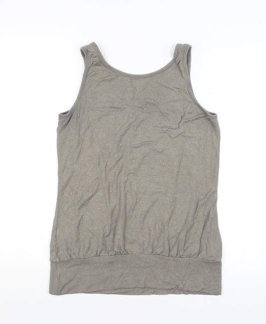 CCDK Womens Grey Basic Tank Size M