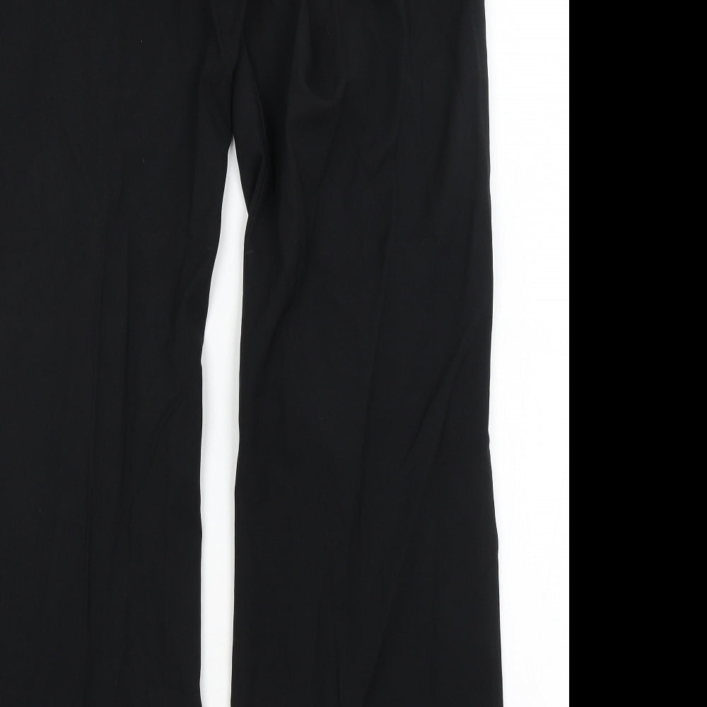 Dorothy Perkins Womens Black Trousers Size 14 L32 in