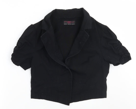 New Look Womens Black Jacket Coat Size 12