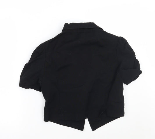 Newlook Womens Black Jacket Coat Size 12