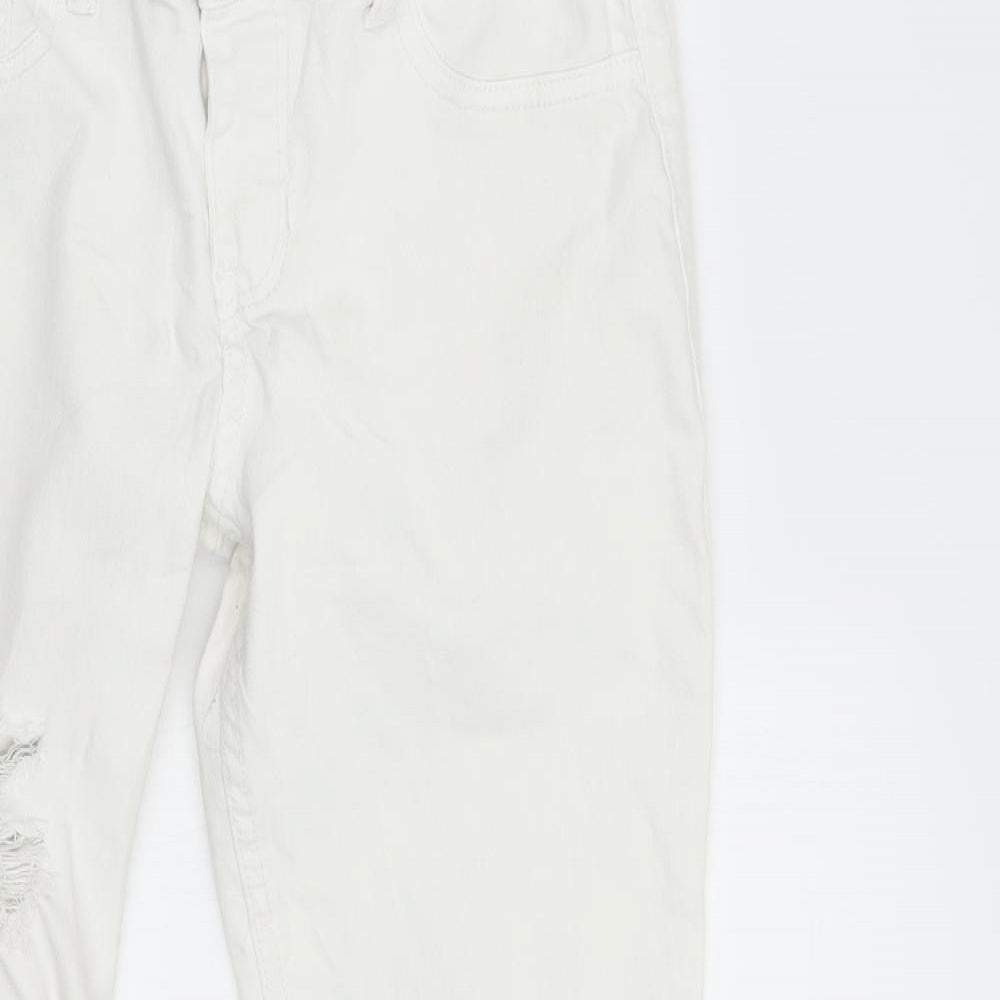 Hollister Womens White Skinny Jeans Size 27 L24 in