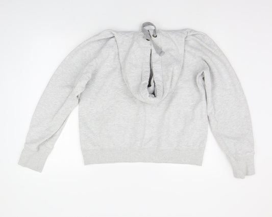 do Womens Grey Pullover Hoodie Size XL