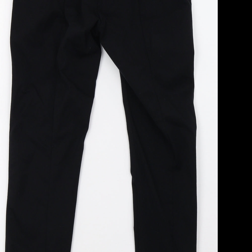 Marks and Spencer Womens Black Trousers Size 10 L27 in
