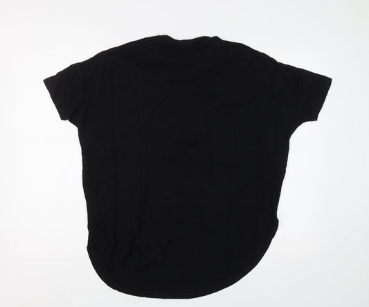 Lindex Womens Black Basic Blouse Size S