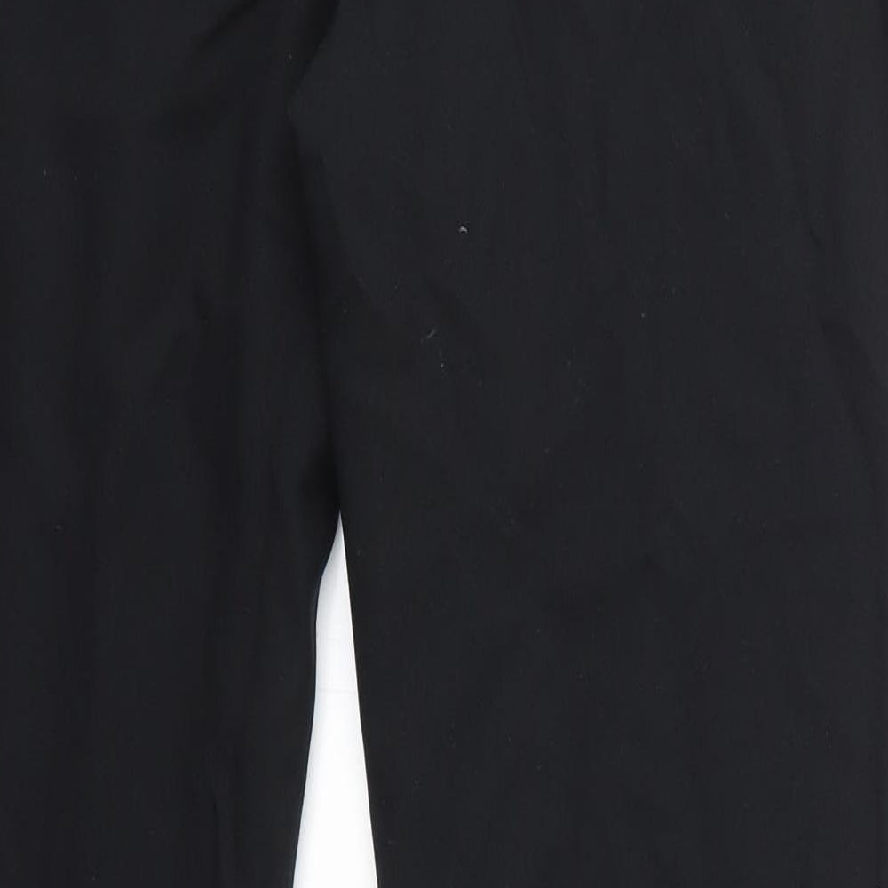 South Womens Black Dress Pants Trousers Size 8 L29 in