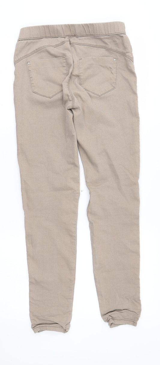 denim co Womens Beige Jegging Jeans Size 8 L27 in