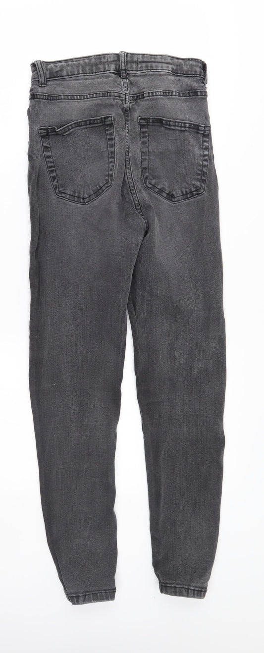 denim co Womens Grey Skinny Jeans Size 10 L26 in