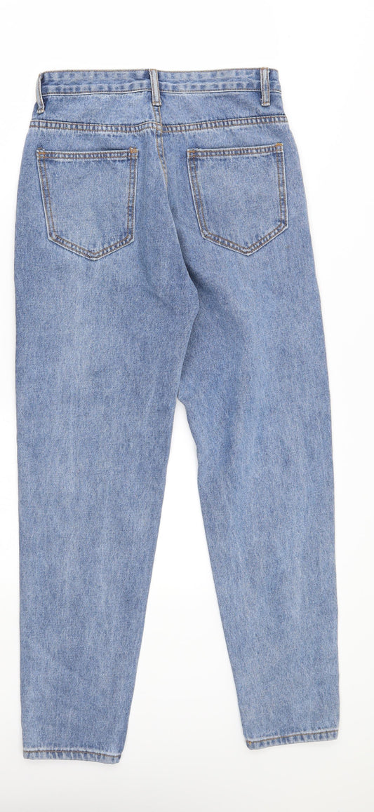 SheIn Womens Blue Straight Jeans Size XS L27 in