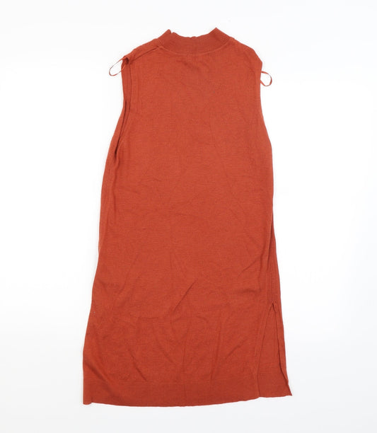 Peacocks Womens Brown Jumper Dress Size 10