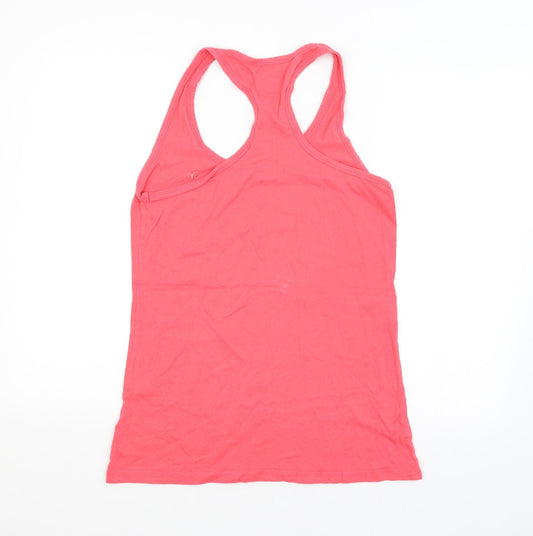 Pure Simple Womens Pink Basic Tank Size 10