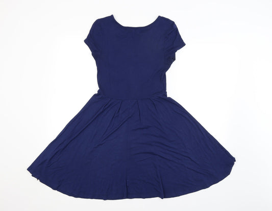ASOS Womens Blue A-Line Size 10