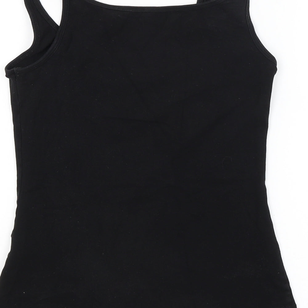 H&M Womens Black Basic Tank Size S