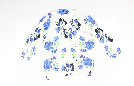 Annabelle Womens Multicoloured Floral Basic T-Shirt Size M