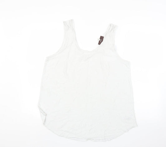 Nxte Womens Ivory Camisole T-Shirt Size 20