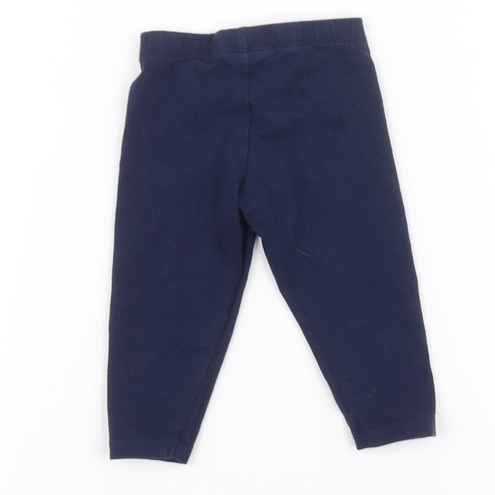 fred & flo Baby Blue Sweatpants Trousers Size 6-9 Months