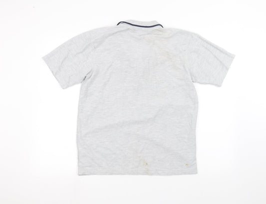 Umbro Mens Grey    Polo Size M