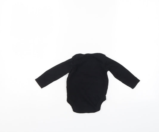 Fred & Flo Boys Black Romper One-Piece Size 6-9 Months