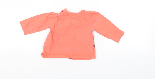 Nutmeg Baby Orange Pullover Jumper Size 3-6 Months