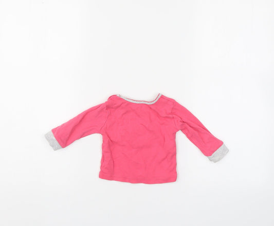 Primark Girls Pink Pullover Jumper Size 0-3 Months