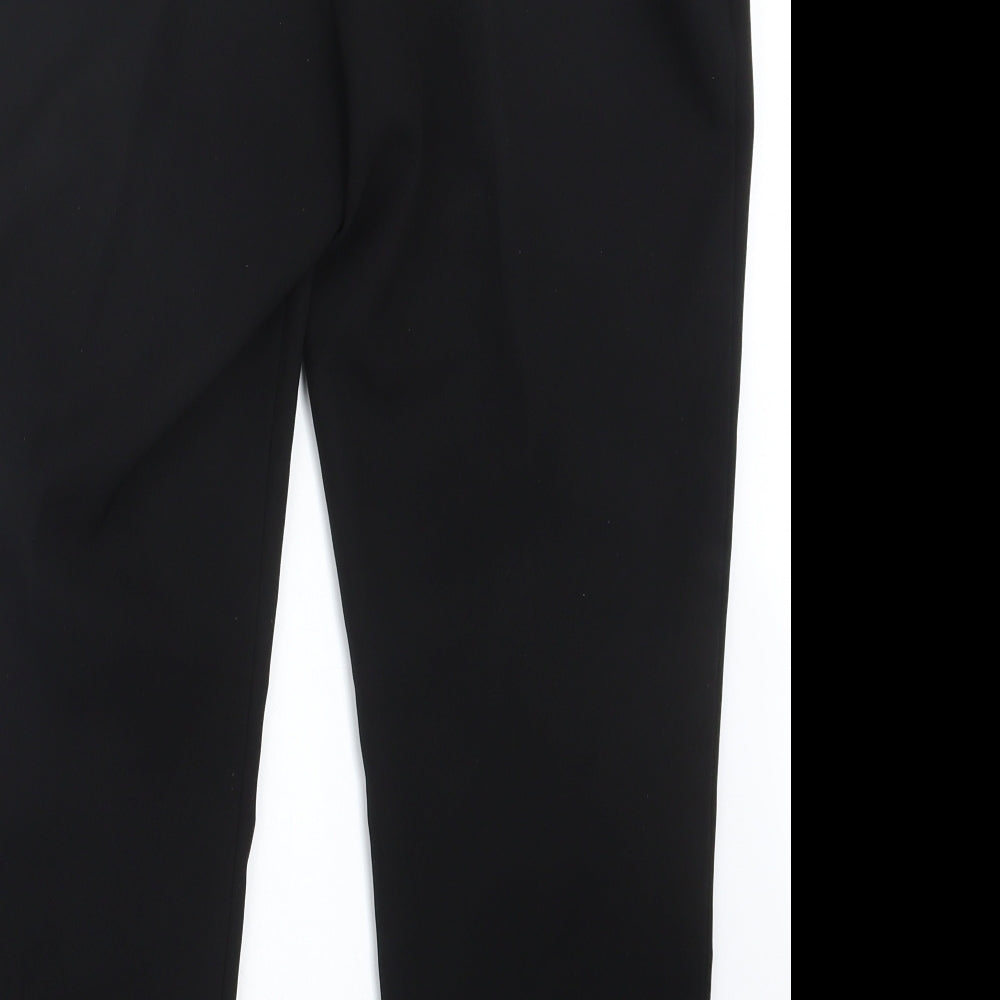 George Womens Black Trousers Size 16 L25.5 in