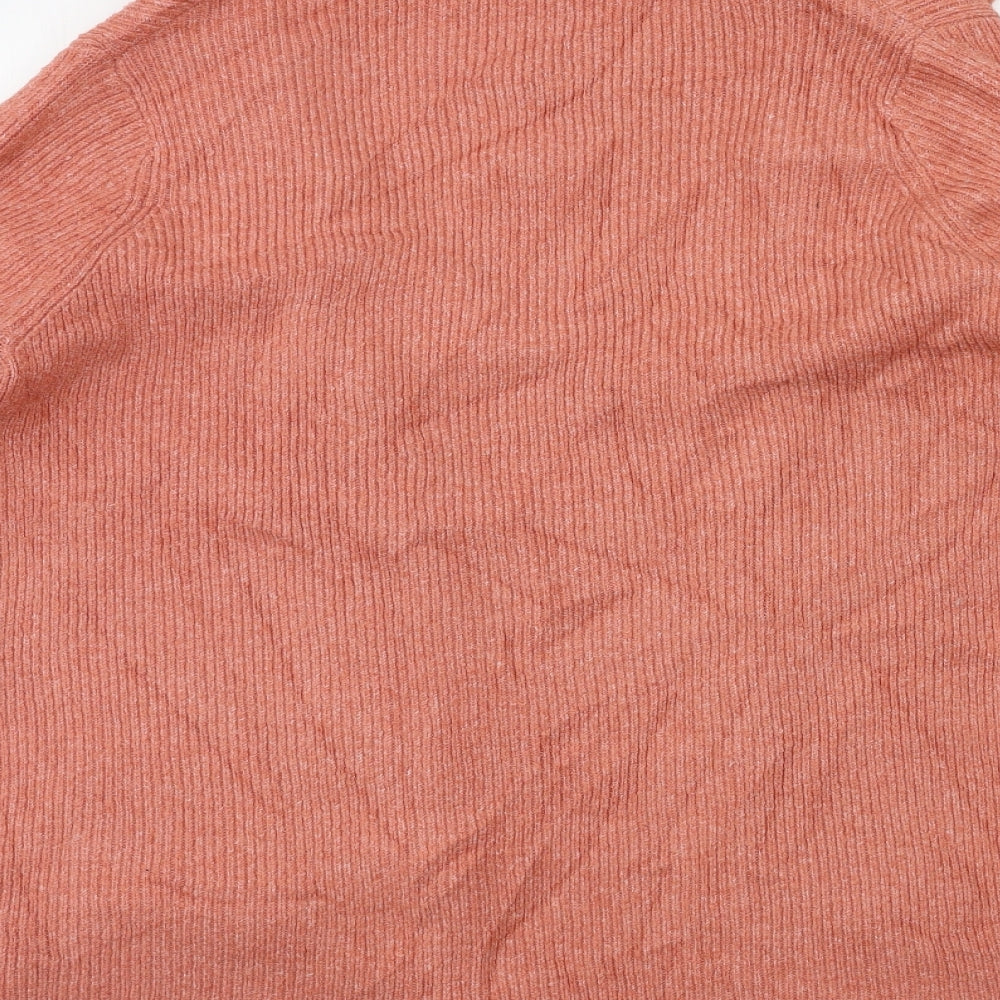 Marks and Spencer Womens Pink Knit Cardigan Jumper Size M