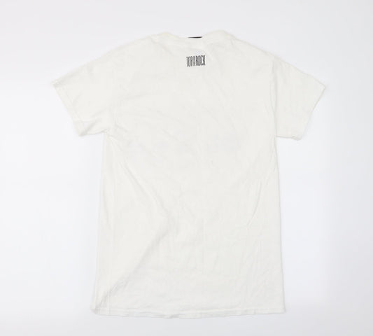 top of the rock Mens White T-Shirt Size S