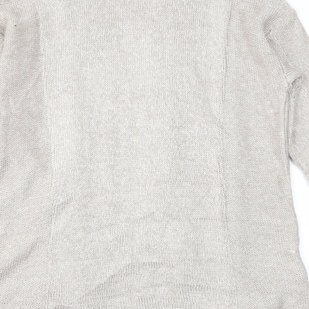 Per Una Womens Grey Cardigan Jumper Size S