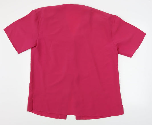Preworn Womens Pink Jacket Coat One Size