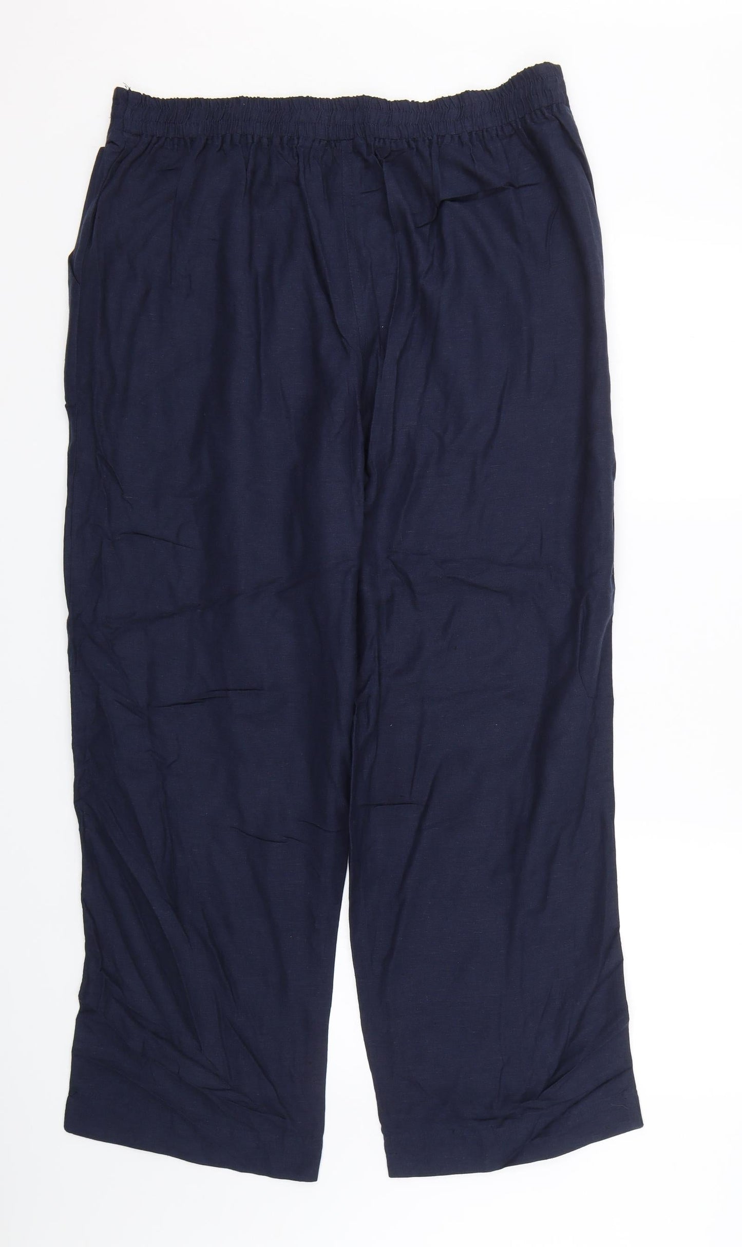 Anthology Womens Blue   Trousers  Size 18 L26 in
