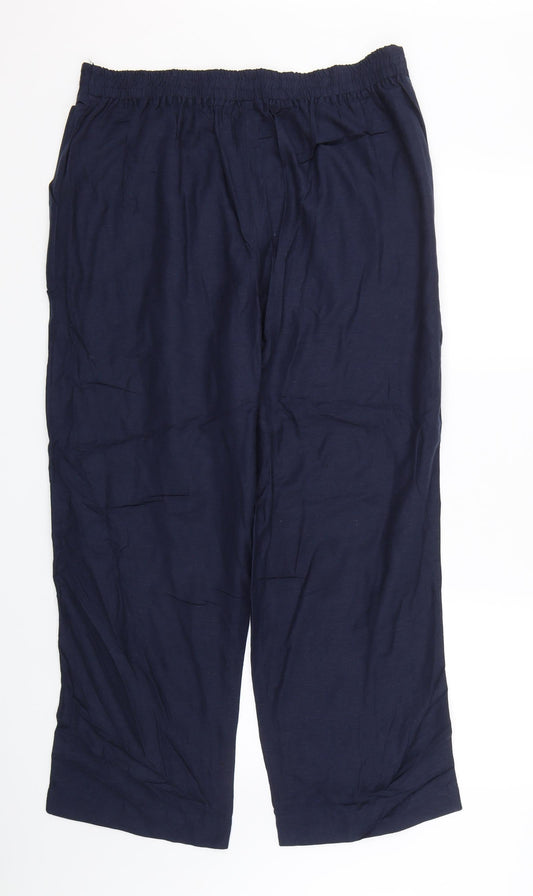 Anthology Womens Blue   Trousers  Size 18 L26 in