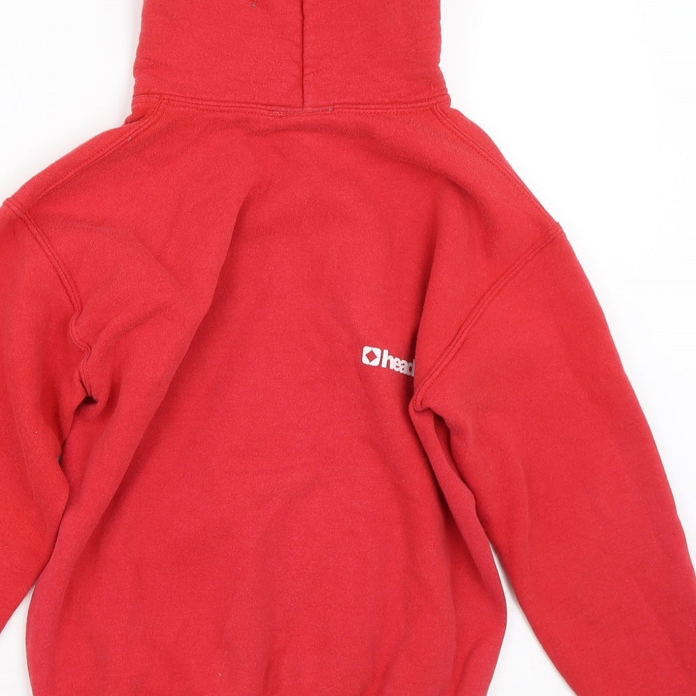 Headworx Boys Red Pullover Hoodie Size 6-7 Years