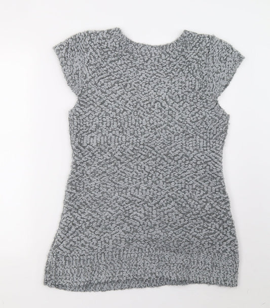 Apricot Womens Grey Pullover Sweatshirt Size M