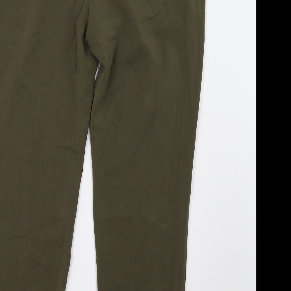 Matalan Womens Green Trousers Size 12 L29 in