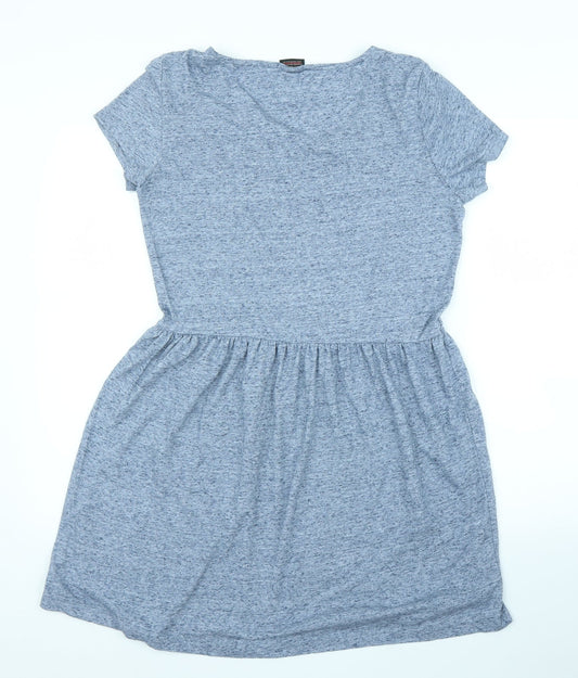 Only Womens Blue A-Line Size M