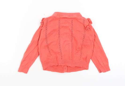 Baker Baby Baby Red Cardigan Jumper Size 3-6 Months