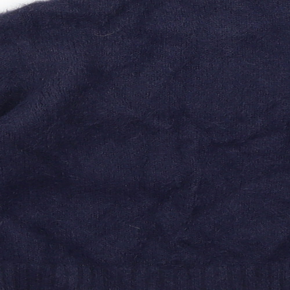 Brand and care label for M&Co Kids Baby Blue jumper, size 18-24, Months