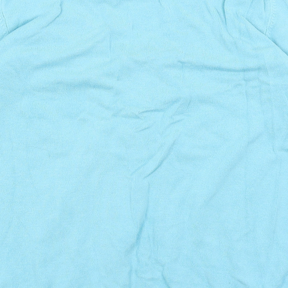 M&S Womens Blue Pullover Jumper Size 12
