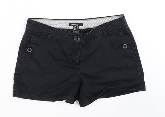 Mango Womens Black Hot Pants Shorts Size 40