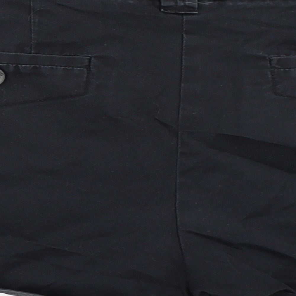 Mango Womens Black Hot Pants Shorts Size 40
