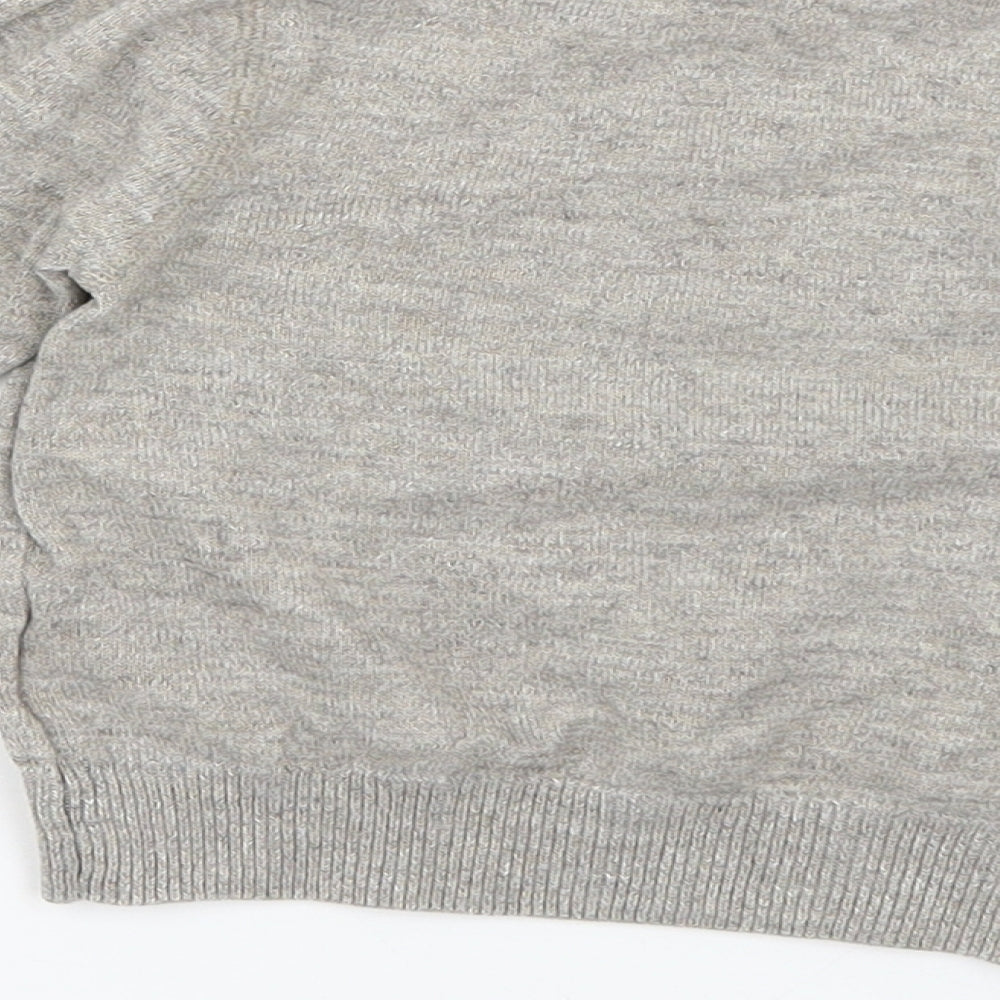 H&M Baby Grey Geometric Pullover Jumper Size 12-18 Months