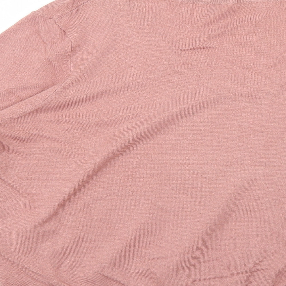 H&M Womens Pink Pullover Jumper Size XL