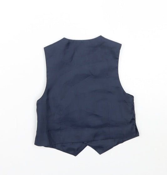Marylebone Boys Blue Jacket Waistcoat Size 18 Months