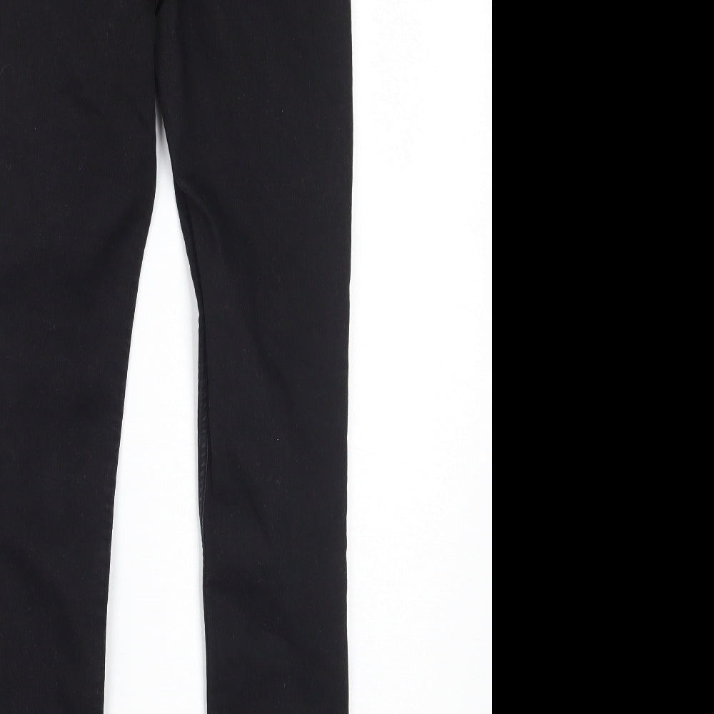 & denim Girls Black Skinny Jeans Size 10-11 Years