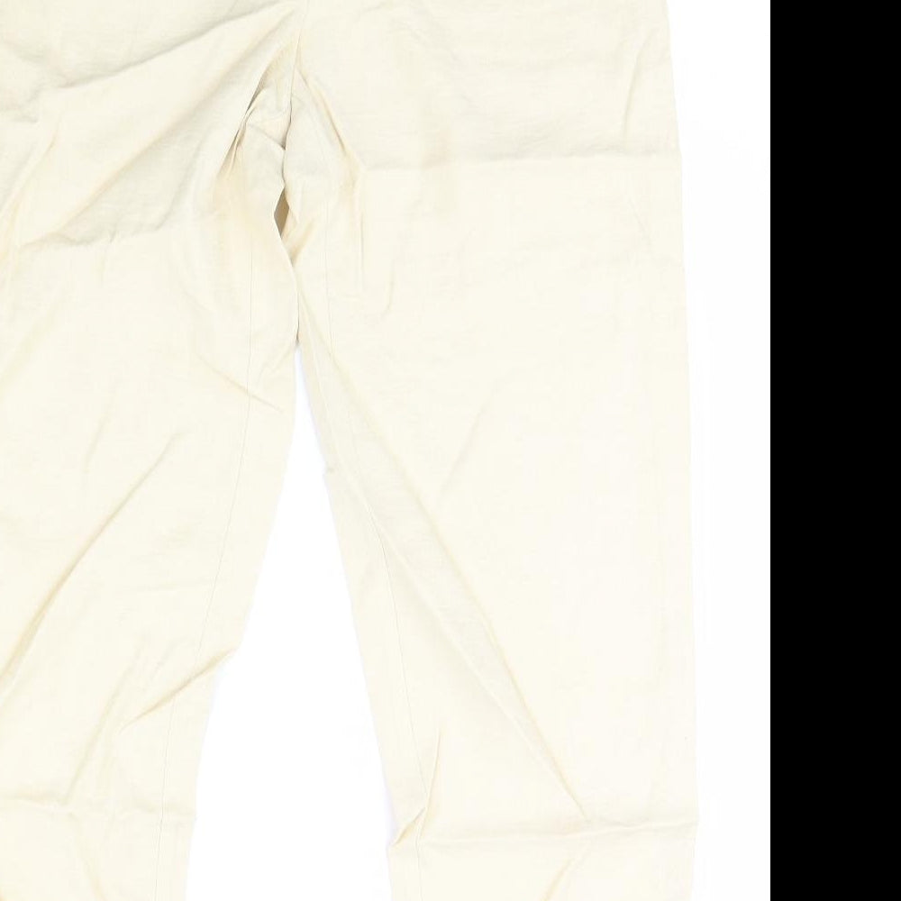Preworn Womens Gold Trousers Size 30 in L29 in