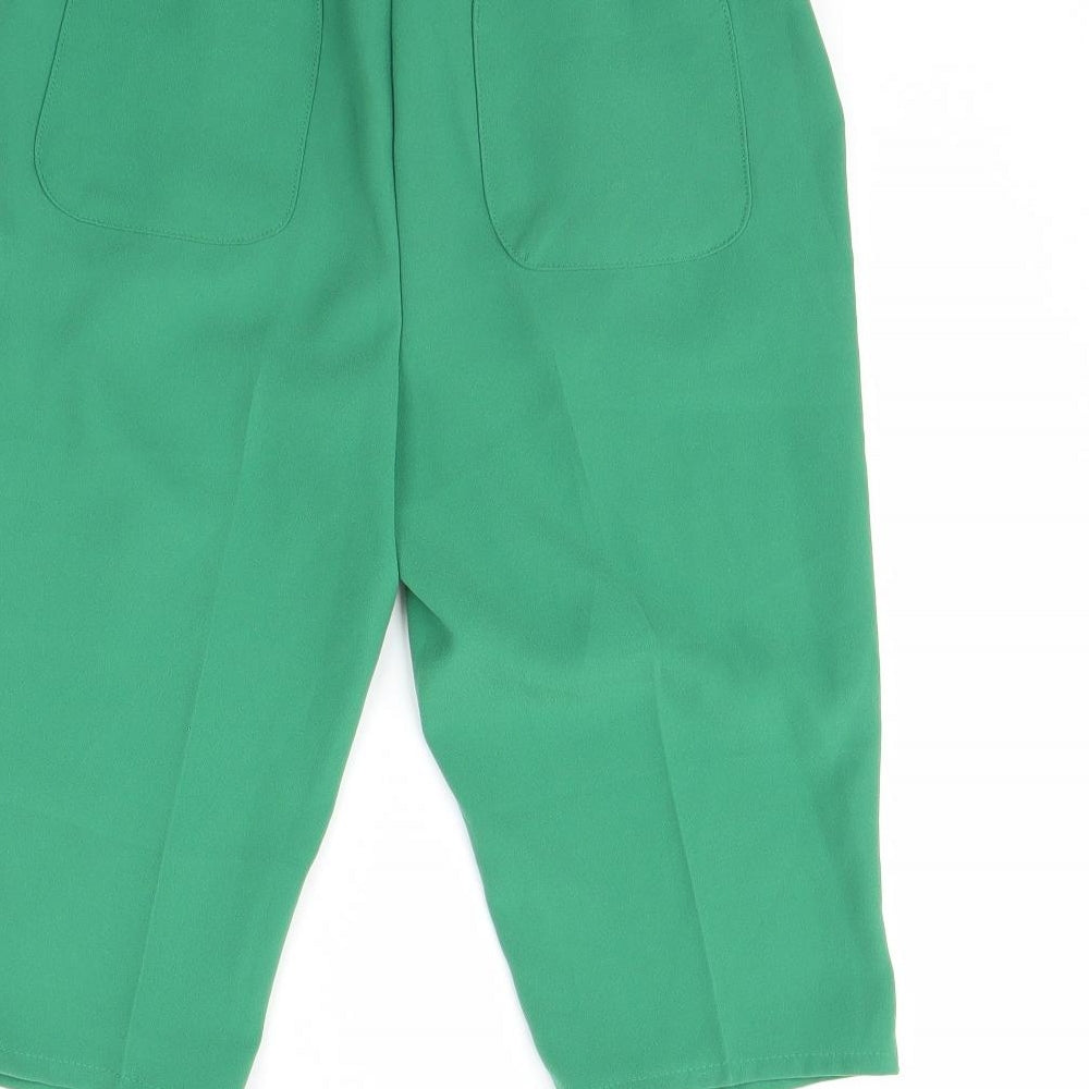 NEXT Womens Green Culotte Shorts Size 6