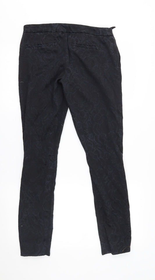 Woolworhts Womens Black Trousers Size 10 L30 in