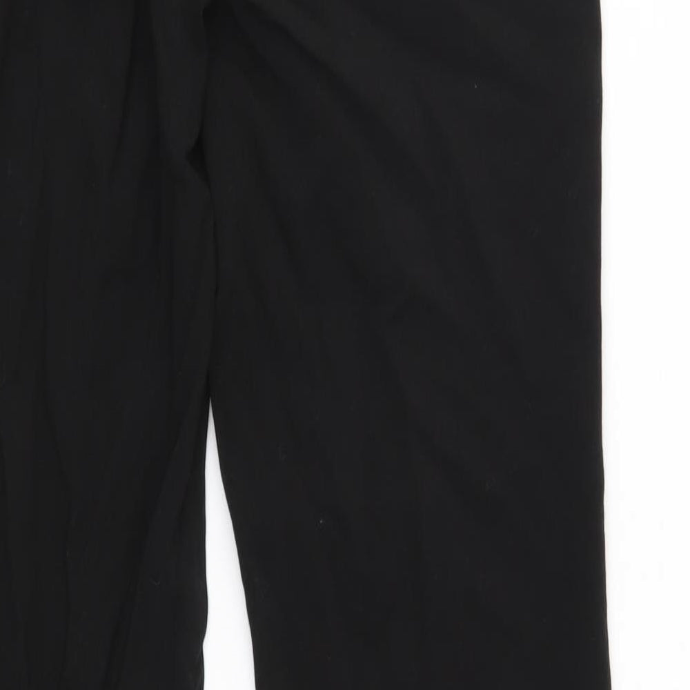 NEXT Womens Black Trousers Size 10 L31 in