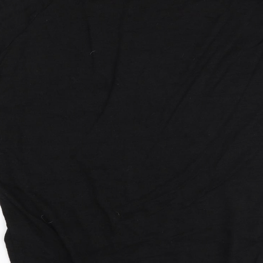 Yumi Womens Black Pullover Jumper Size 10