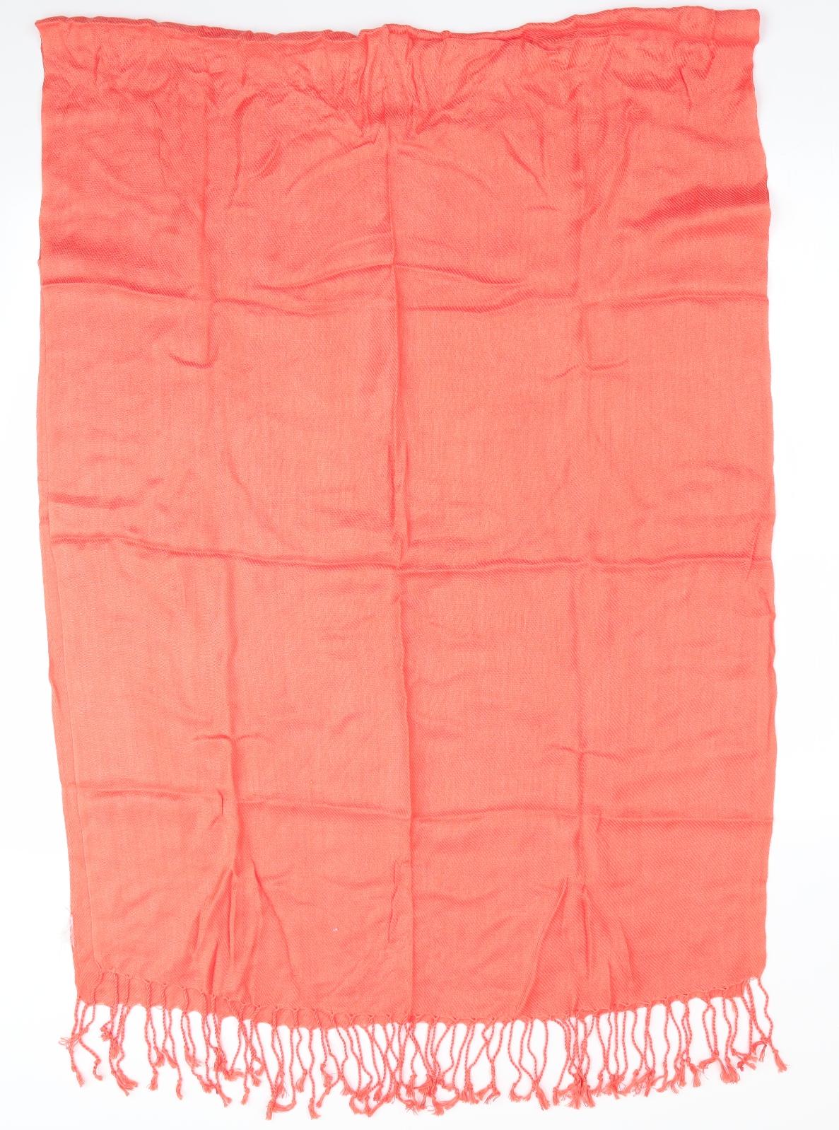 Preworn Womens Orange Scarf